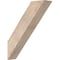 Ekena Millwork 5 1/2"W x 22"D x 26"H Traditional Smooth Knee Brace, Douglas Fir BRC06X22X26TRA00SDF - alternate 1